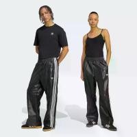 ราคา adidas Lifestyle adidas x Jeremy Scott Faux Leather Wide Pants Unisex Black JY2015 (1731756040070203155)