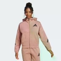ราคา adidas Lifestyle adidas Z.N.E. Full-Zip Hoodie Women Pink JC5394 (1731635380067469075)