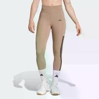ราคา adidas Training & Gym & Training Optimé 3-Stripes Full Length Leggings Women Brown JX7319 (1731828668065875731)
