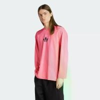 ราคา adidas ไลฟ์สไตล์ เสื้อแขนยาวผ้าตาข่าย Adicolor จาก adidas Originals ผู้ชาย สีชมพู JY1309 (1731323120438707987)