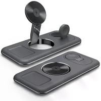 ราคา MagSafe ที่ชาร์จไร้สายแบบพับได้, ขายร้อน, การชาร์จแบบสามในหนึ่งเดียว, สำหรับนาฬิกา Apple, การชาร์จแบบตั้งโต๊ะ (1730766427130268169)