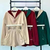 ราคา Atipashop - SET CHRISTMAS HOODIE เซ็ท 2 ชิ้น เสื้อฮู้ดดี้แขนยาว + กางเกงวอร์มขาสั้น สีทูโทน ขายดีประจำเดือนนี้ (1731960350653712073)