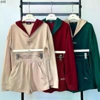 ราคา เยี่ยมไปเลยส่งฟรี Atipashop - SET CHRISTMAS HOODIE เซ็ท 2 ชิ้น เสื้อฮู้ดดี้แขนยาว + กางเกงวอร์มขาสั้น สีทูโทน (1731338099724355524)