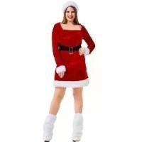 ราคา CP86 Plus Size ชุดคริสต์มาส ซานตาครอส ซานต้า แซนตี้ Dress for Santa Santy Suit Christmas Santa Claus Costumes Festival Cosplay Fancy Outfit (1731884460390713106)