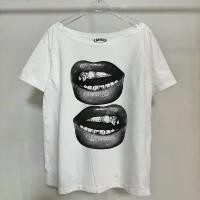 ราคา ✌(Zanvis tee)เสื้อยืดโอเวอร์ไซต์ปาดไหล่ สกรีนลายเสือ,ปากคู่,84,cherry,The Lover,Good luck,Christmas✿ (1732019101438674851)
