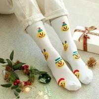 ราคา Chacha socks - ถุงเท้าข้อยาว Christmas socks ถุงเท้านำเข้าจากเกาหลี ถุงเท้าเกาหลี (1732171454812161973)