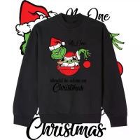 ราคา Christmas Crew Neck Sweater Fashion Unisex Sweatshirt- เสื้อกันหนาวคอกลม Hoodie M-3XL เสื้อกันหนาวซินเทจ cintage กันหนาว เสื้อกันหนาวปีใหม่ (1731497363089426869)