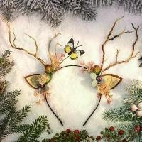 ราคา [COD] [Mimmuffin] ที่คาดผมคริสต์มาส christmas ที่คาดผมเขากวางเรนเดียร์ คริสมาสตร์ chirstmas (1731905321724249181)