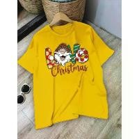 ราคา เสื้อยืด OVERSIZE JUMBO LOVE CHRISTMAS DISTRO MOTIF ล่าสุด (1731198489473485664)