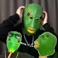 ราคา 【Yohei】งานปลาบู่สีเขียว งานหน้ากากปิกกาจู้ หน้ากากการแสดงบนเวที ปาร์ตี้ฮาโลวีน ปาร์ตี้ คอสเพลย์หมวกวันเกิด หน้ากากแฟนซี หน้ากาก Halloween (1731118788234545871)