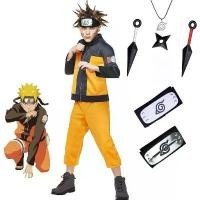 ราคา [พร้อมส่ง] 【Naruto costume】naruto Uzumaki costume kids anime costume kids Halloween party cosplay (1731782749587670069)
