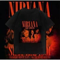 ราคา วันฮาโลวีน halloween NIRVANA เสื้อยืดวง (1729742645615823712)