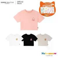 ราคา Louis Montini (Nekomeow) เสื้อยืดคอลเลคชั่นพิเศษ Halloween Cupcake Cats LMTS22 (1731025320537065594)