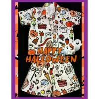 ราคา ฮาโลวีนเด็กผู้ชาย Halloween เสื้อเชิ้ต กางเกงขาสั้น พิมพ์ลาย ฮาโลวีน ผ้าไหมอิตาลี ชุดเซ็ทเด็กชาย (1731915961816549357)
