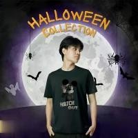 ราคา Disney Heritage Collection เสื้อยืดสำหรับวัน Halloween ลายสุดพิเศษ ลิขสิทธิ์แท้จาก Disney Clothing ผู้ชาย คอกลม Man (1731117827744631206)