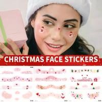 ราคา สติกเกอร์ใบหน้าสักคริสต์มาสปีใหม่ความงามหวานแต่งหน้าพรรคน่ารักสาวสติกเกอร์รอยสักกันน้ำฮาโลวีนHalloween (1729814155391306061)
