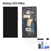 ราคา ชุดหน้าจอ Samsung S23 Ultra เข้ากันได้กับกรอบ, S9, จอ LCD OLED แบบโค้ง 18 นิ้ว, หน้าจอสัมผัส, 5G, เหมาะสำหรับการซ่อมแซม หน้าจอ LCD (1732054869922972709)
