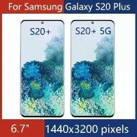 ราคา หน้าจอ LCD, AMOLED, สำหรับ Samsung Galaxy S20 plus, หน้าจอสัมผัส LCD, ขนาดหน้าจอ 6.7", เข้ากันได้กับ Samsung S20 + g985f/DS และ g986b, เหมาะสำหรับ Samsung S20 plus 5g (1731364799941675792)