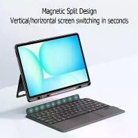 ราคา 【Shipping from Thailand】For Samsung Galaxy Tab Thai-English magnetic keyboard s10fe + s8ultra s9ultras10ultra for Samsung Tab S8 + S9 + S7 + s9fe + case S9 S8 S7 S10 + s6lite s (1731950792488420645)
