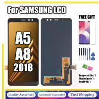 ราคา หน้าจอ LCD OLED, สำหรับ Samsung Galaxy A8 2018 และ A5 2018, หน้าจออิเล็กทรอนิกส์, อุปกรณ์เสริมโทรศัพท์มือถือ, การติดตั้ง (1732175970061158559)
