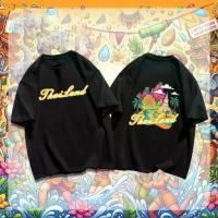 ราคา [พร้อมส่ง] 11รุ่น เสื้อยืดสีขาว 2025 SONGKRAN FESTIVAL T-SHIRT เสื้อสงกรานต์ S-7XL ECB (1732141966404257799)