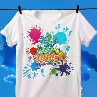 ราคา เสื้อยืดพิมพ์ลายสงกรานต์ เสื้อสงกรานต์ครอบครัว เสื้อสงกรานต์พร้อมส่ง songkran festival tshirt S-3XL (1732141858151565319)