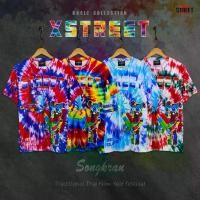 ราคา [จัดส่งทันที] [พร้อมส่งจากไทย XStreet Songkran เสื้อยืดมัดย้อม สงกรานต์ หมีมัดย้อม ผ้าไมโครฯเรียบใส่สบายแห้งเร็ว งานพิมพ์ลาย (1732190962320903000)