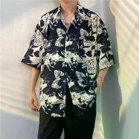 ราคา เสื้อเชิ้ตผู้ชาย เสื้อฮาวาย รุ่น Songkran เสื้อเชิ้ตลายดอกไม้ มีไซส์ M-3XL ปี 2025 (1732041985494648097)