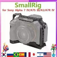 ราคา SmallRig - กรงกล้อง Dslr แบบเต็มสำหรับ Sony A7 IV A7m4 แท่นขุดเจาะสำหรับ Sony Alpha 7 IV/Alpha 7S III/Alpha 1 พร้อมตัวเลือกการติดตั้งหลายตัว RIG 3667 (1729819015865534736)