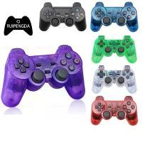 ราคา จอยสติ๊กเกมไร้สาย สีใส สำหรับ Sony PS2 PlayStation 2 (1731150747477575920)