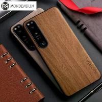 ราคา เคสสำหรับ Sony Xperia 1 V IV 5 1 III funda ลายไม้ไผ่ หนัง Desihn ฝาหลังสำหรับ sony xperia 1 v iv 5 1 iii capa (1729646285312002714)