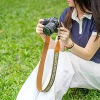 ราคา สายคล้องกล้อง สำหรับกล้อง Canon และ Nikon สายคล้องคอเชือกกล้อง สายคล้องคอ Sony (1730648154332563578)