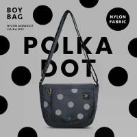 ราคา [COD] Boy nylon midnight bag กระเป๋าสะพายข้าง รุ่นบอยผ้าไนลอนสีกรมดำ (1731379742292673861)