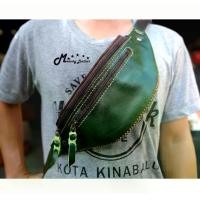 ราคา กระเป๋าคาดอกหนัง กระเป๋าหนังแท้ กระเป๋าหนังวัว Leather Bag 100 % (1729439979318315172)