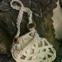 ราคา Macrame Cross Body Bag ( White rope ) (1731717322979574920)