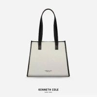 ราคา KENNETH COLE กระเป๋าผู้หญิงรุ่น KC CANVAS TOTE BAG Black สีดำ ( BAG - KS34204FB-001 ) (1731593620877706619)