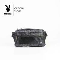 ราคา PLAYBOY รุ่น Duke Men's Chest bag กระเป๋าคาดอกคาดเอวผู้ชาย รุ่น ST-B243PBM280-BK ดีไซน์คาดเอวสกรีนลายPB สีดำ (1730756761054775439)