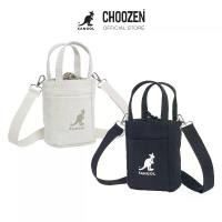 ราคา Kangol Shoulder Bag กระเป๋าสะพาย สกรีนโลโก้ kangol สีขาว , ดำ 64551702 (1731092887179004621)