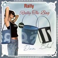 ราคา ️Rally Movement กระเป๋า rally the bag denim/black bucket bag (1731949872730114168)
