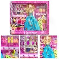 ราคา Beauty Charming Girl ตุ๊กตาบาร์บี้เปลี่ยนชุด พร้อมมงกุฎ รองเท้า น่ารักมากค่ะ สไตล์การระเบิด (1732082325442233738)
