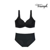 ราคา Triumph Set. เซ็ตคู่เสื้อชั้นใน+กางเกงชั้นใน เสื้อชั้นในมีโครง Form & Beauty 162 WP สีดำ และ Maximizer 736 Hipster สีดำ (1731889530017383839)