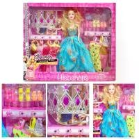 ราคา ตุ๊กตาเจ้าหญิง Beauty Charming Girl ตุ๊กตาบาร์บี้เปลี่ยนชุด พร้อมมงกุฎ รองเท้า น่ารักมากคะ (1729649442381662712)