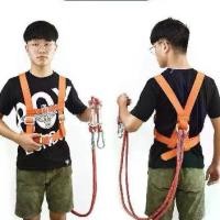 ราคา เข็มขัดนิรภัยแบบเต็มตัว seat belt rope hook เข็มขัดเซฟตี้แบบเต็มตัว สายเซฟตี้ กันตกเข็มขัด safety belt (1731813510870828378)