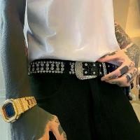 ราคา สินค้าดี เข็มขัดแฟชั่น diamond belt เข็มขัดเพชร (1732193738402268894)
