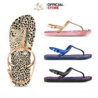 ราคา รองเท้าแตะแฟชั่น รุ่นLeopard belt รัดส้น(สายปรับได้) มีให้เลือก 4 สี แบรนด์ Horse Star Premium รองเท้ารัดส้นสกรีน (1729680618893838927)