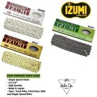 ราคา ของแท้! Izumi รุ่น Standard จากญี่ปุ่น โซ่สำหรับจักรยานฟิกเกียร์, bmx, track bike , single speed (1729600401968040642)