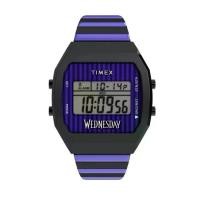 ราคา Timex TW2Y19500 Timex x Wednesday T80 36mm Stainless Steel Black and Purple Expansion Band Watch นาฬิกา นาฬิกาข้อมือ นาฬิกาข้อมือผู้ชาย (1732101662980015891)