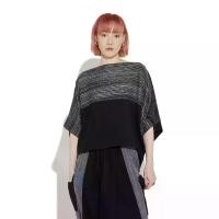 ราคา DoiTung ดอยตุง เสื้อเบลาส์ AW22/BL31 BLACK GREY #F (1729729576160233872)