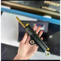 ราคา กันสบัด สีดำ(BLACK) สั้น กันสะบัดเลเซอร์ ตัว ปรับได้จริง 21 ระดับ #กันสบัดโอลิน งาน 50A (1731722369241416791)