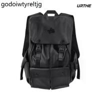 ราคา URTHE - กระเป๋าเป้ แบ็คแพ็ค หนังPU รุ่น RORDOR BLACK PU BACKPACK (1731956314395477452)